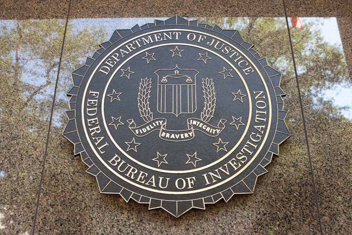 506478730 featured image FBI seal on marble wall in daylight.