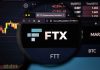FTX logo displayed on a computer screen