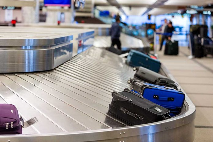 227875015 featured image Luggage on airport baggage claim conveyor belt