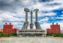 Grand Monument of the Party Founding North Korea