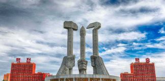 Grand Monument of the Party Founding North Korea