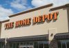 The Home Depot storefront with logo