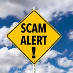 FTC Cracks Down On Phony Debt Collectors Network Yellow diamond sign saying scam alert warning