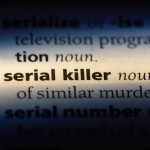 Dictionary entry for serial killer definition highlighted
