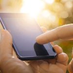 Tourist Unexpectedly Captures Violent Footage On Kashmir Zipline Close-up of a hand using a touchscreen smartphone.
