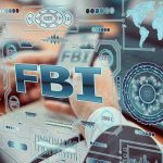 DMV Text Scam EXPLODES Nationwide—FBI Sounds Alarm FBI text surrounded by digital security graphics and hands