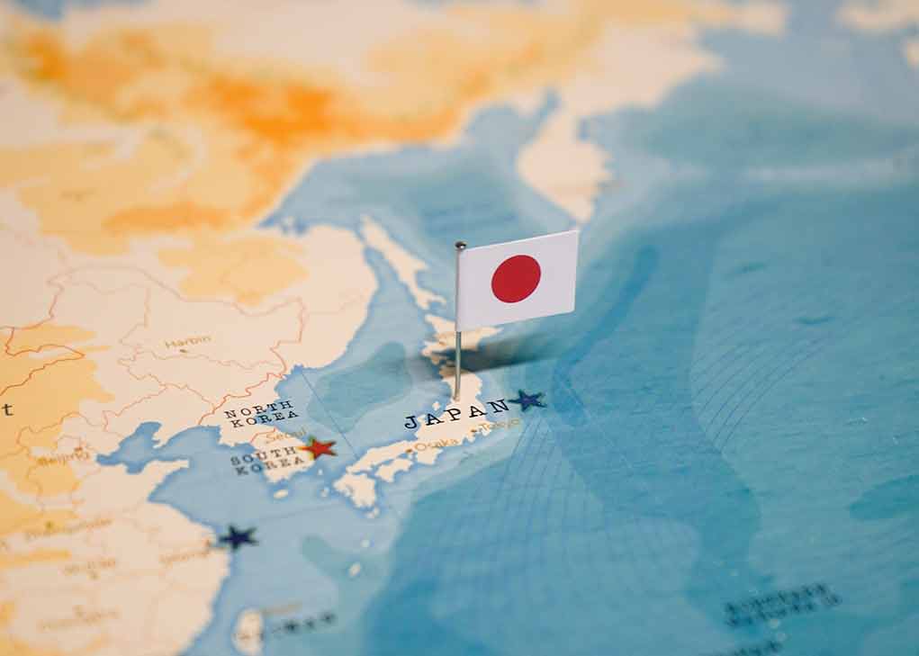 2327414549 featured image Map of Japan with flag pin placed nearby