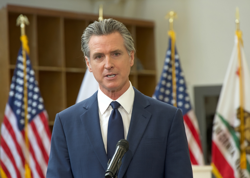 shutterstock_2567671129.jpg featured image Gavin Newsom. Governor, California, Leftist