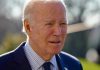 Biden Drops Bombshell: SLAMS Trump Alliance Elderly man in suit outside in daylight.