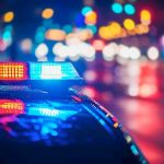 93-Year-Old MURDERS Wife – Excuse STUNS Police Police car with flashing lights at night.