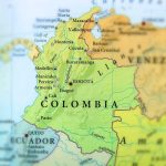 Colombian President TAUNTS Trump To Invade Map showing Colombia and surrounding countries.