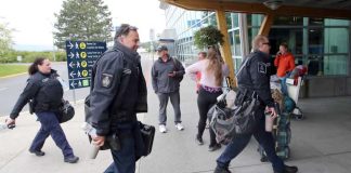 Bomb Squad Squad Rushes In - Airport EVACUATED