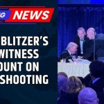 Gunman Fires THREE FEET From CNN Legend