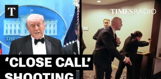 Watch The Moment Trump EVACUATED FROM WHITE HOUSE DINNER