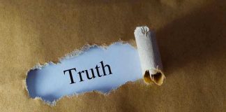 “Science Proved God”? The Shocking Truth Behind the Headlines Ripped paper reveals word truth underneath brown surface