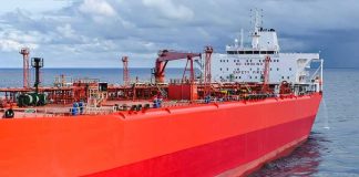 Rebel Email Freezes Red Sea Tankers Red oil tanker ship at sea
