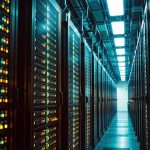 Meta Contractor’s Contaminated Water Sparks Alarm Interior view of a data center with illuminated server racks