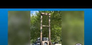 Working Guillotine Seized Steps From Capitol US Capitol Police arrest driver with a guillotine in truck bed by the US Capitol building