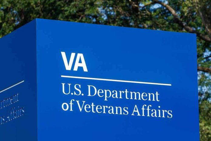 shutterstock_1153087322 VA sign for U.S. Department of Veterans Affairs