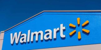 Walmart Slowdown Flags Shopper Stress Walmart storefront with blue facade and logo