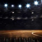 WNBA Star Has A Different Take On Racy Ad Basketball court under bright arena lights