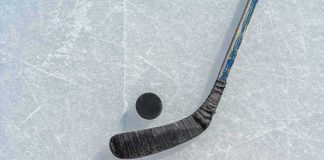 I‑91 Nightmare: Fatal Chain Reaction Hockey stick and puck on scratched ice