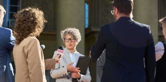 Houston Custody Battle Ends in Murder Suicide Spokesperson addresses reporters on courthouse steps